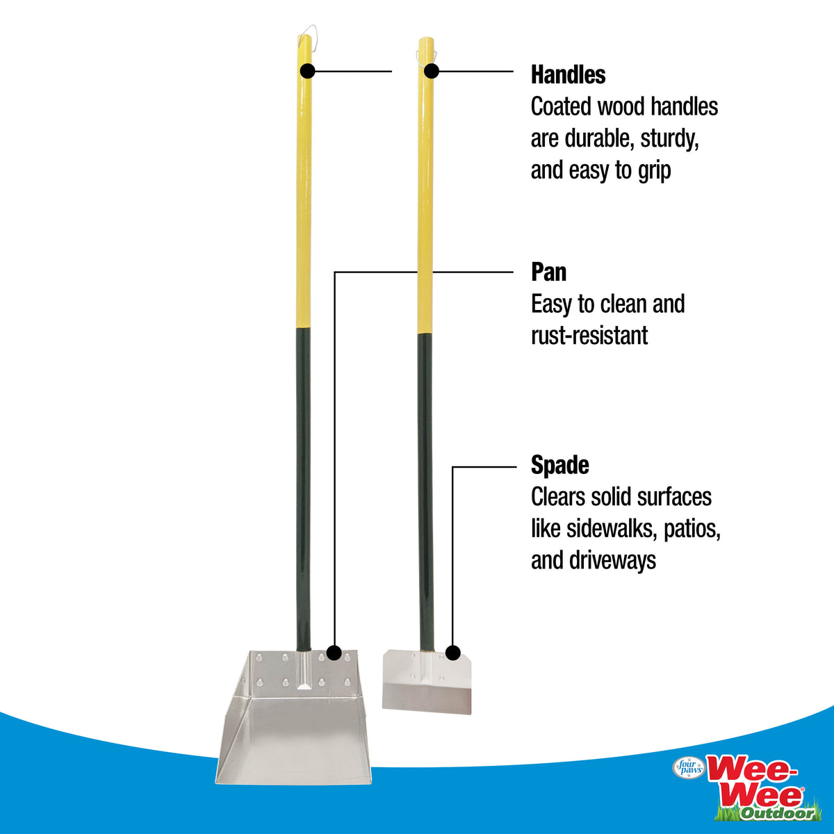 FOUR PAWS SPADE SET SMALL