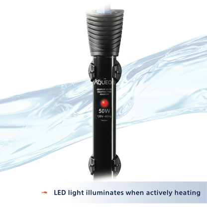 AQE HEATER SUBMRSBL GLASS 50W