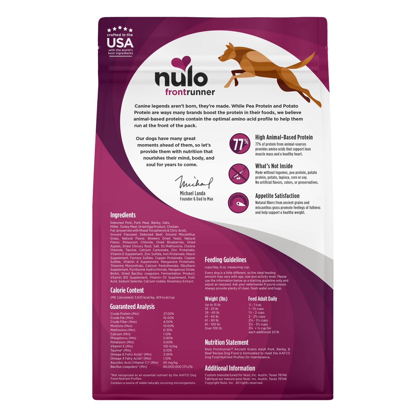 NULO FRONTRUNNER PORK 3#