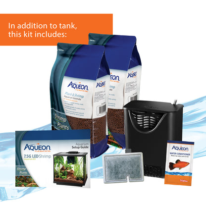 AQE KIT LED SHRIMP TANK 7.5G