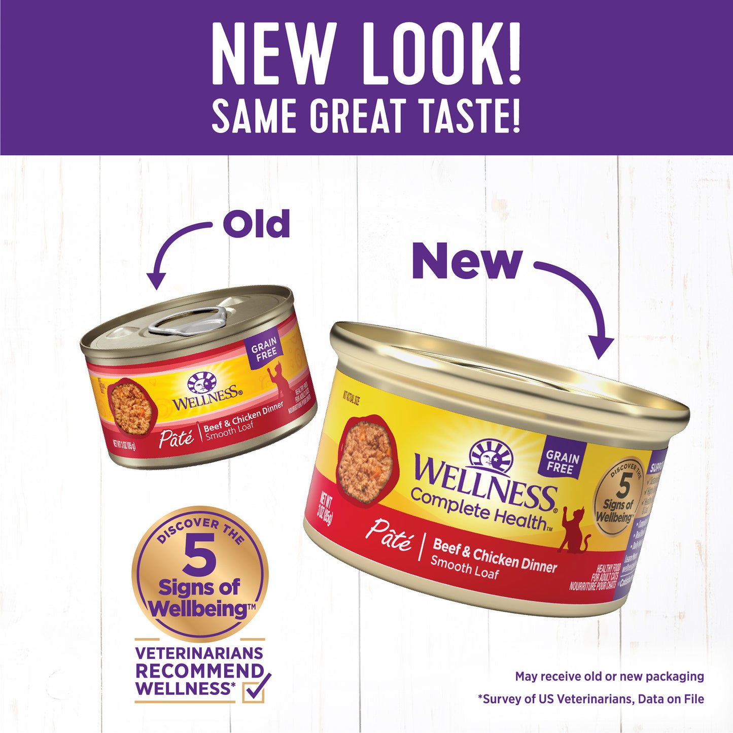 WELLNESS BEEF/CHIX 3 OZ