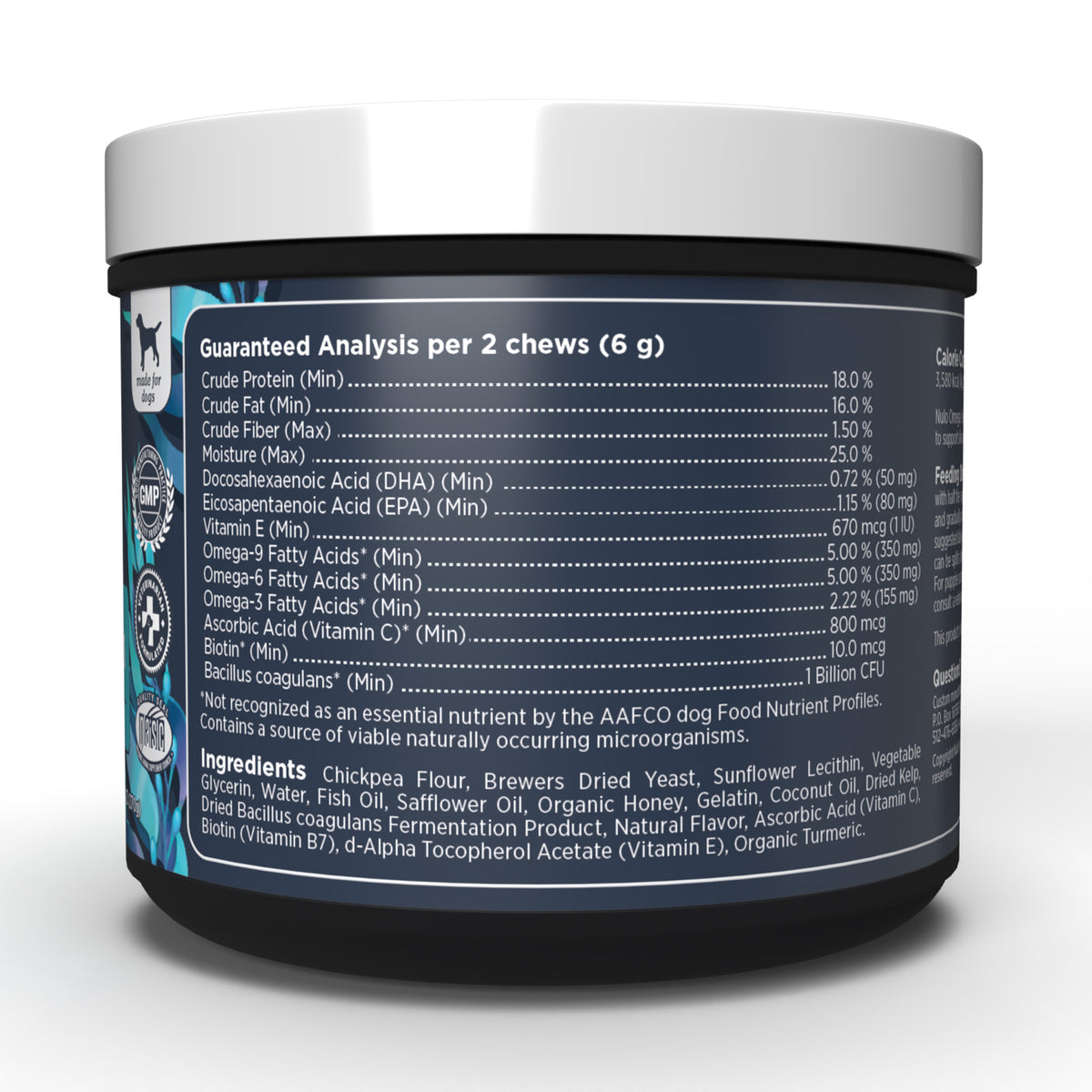 NULO OMEGA CHEW SUPP 9.5Z