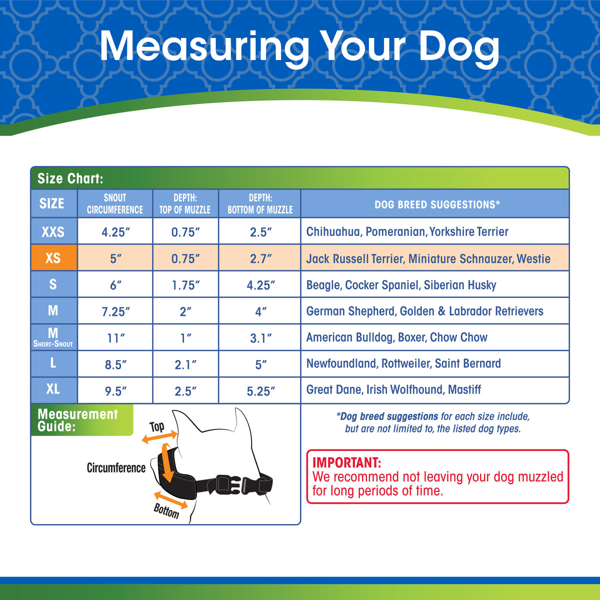 QUICK FIT MUZZLE SIZE 1