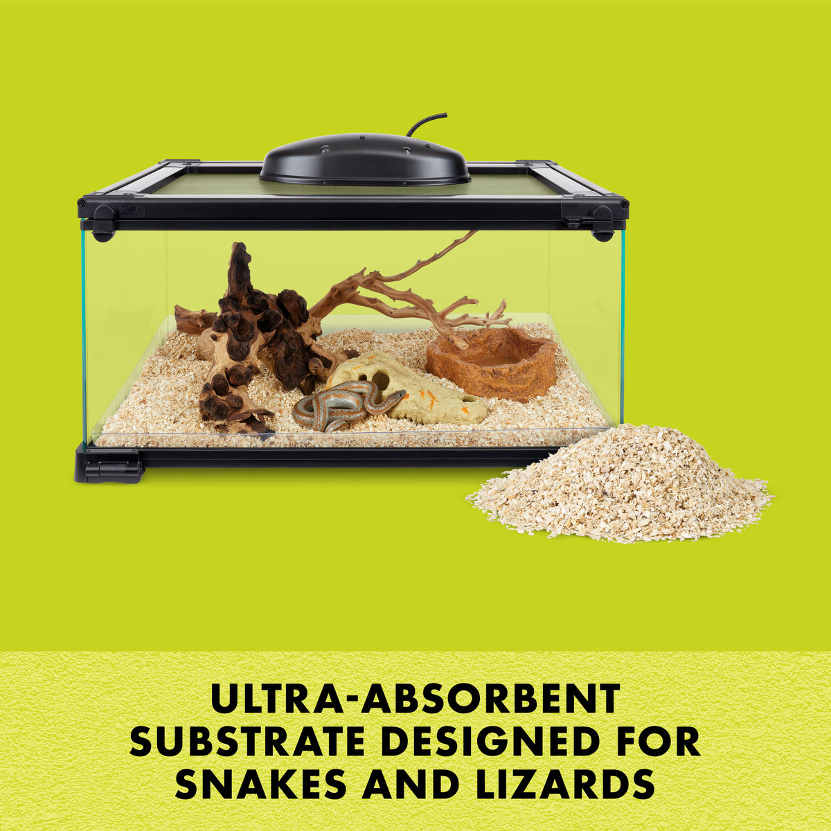 ZIL BEDING LIZARD LITTER 24QT