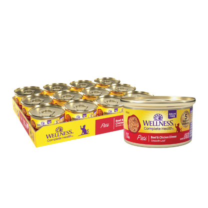 WELLNESS BEEF/CHIX 3 OZ