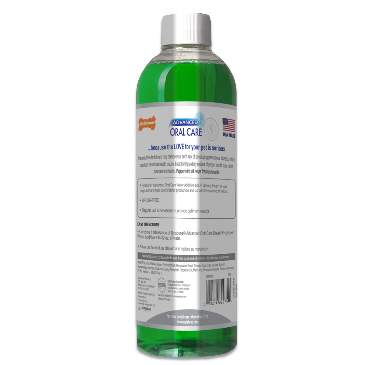 NYLABONE ORAL ADV LIQUID FRSH