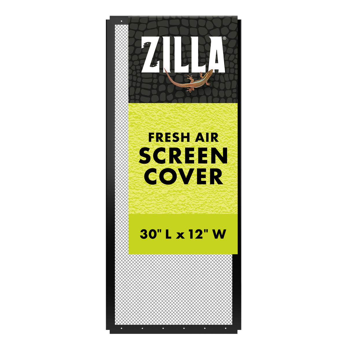 ZIL COVER SCREEN BK 30X12