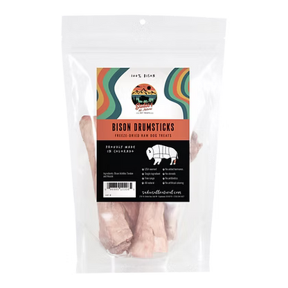 SADIE'S BISON DRUMSTICKS 4 PER