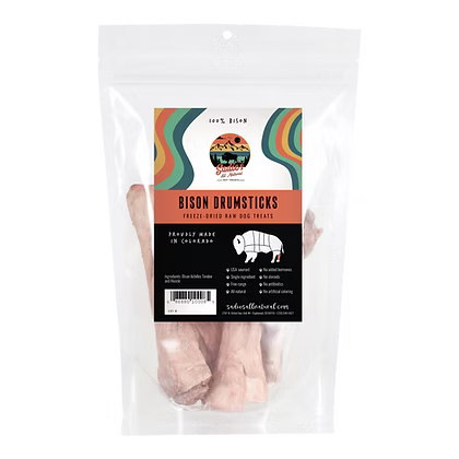 SADIE'S BISON DRUMSTICKS 4 PER