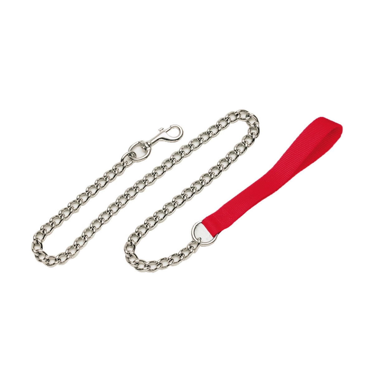 4.0MM CHAIN LEASH RED