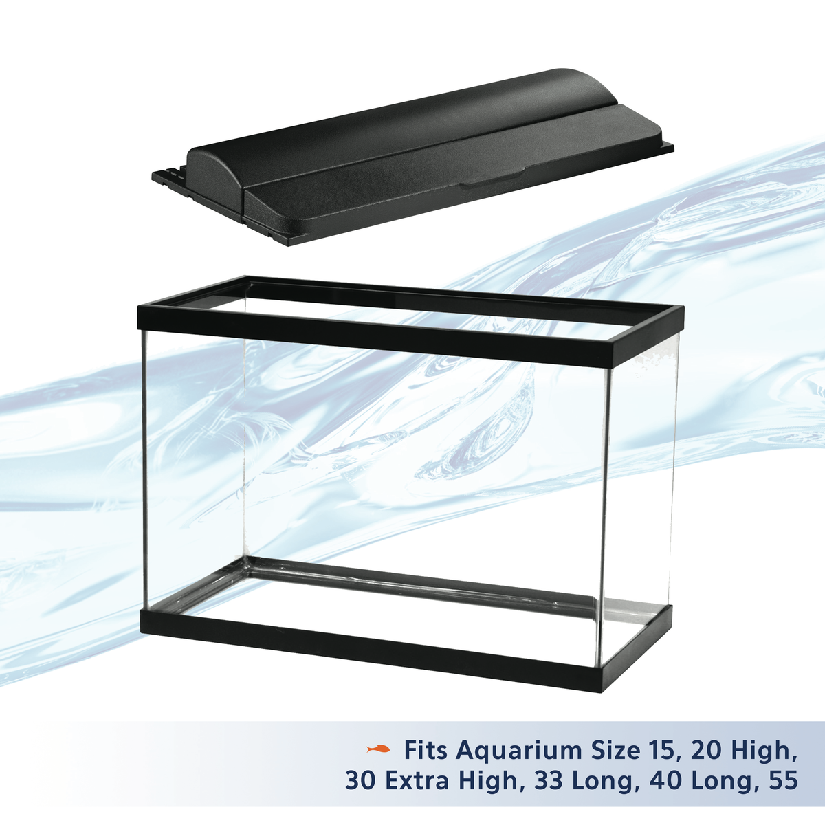 AQE HOOD LED BLK 24"