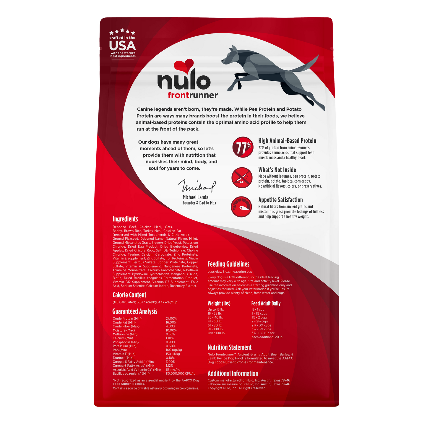 NULO FRONTRUNNER BF/LAMB 3#