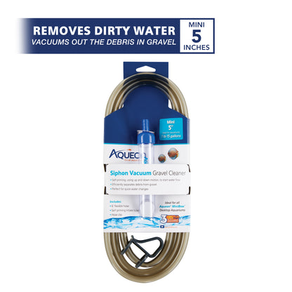 AQE CLEANER GRAVEL VAC MINI 5"