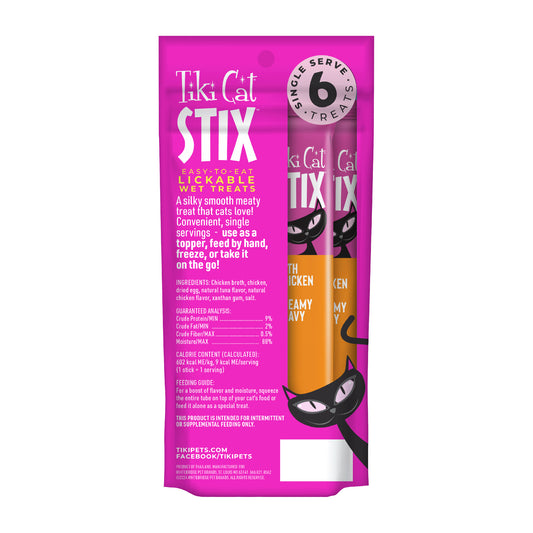 TIKI PETS CH MOUSSE STIX 3Z