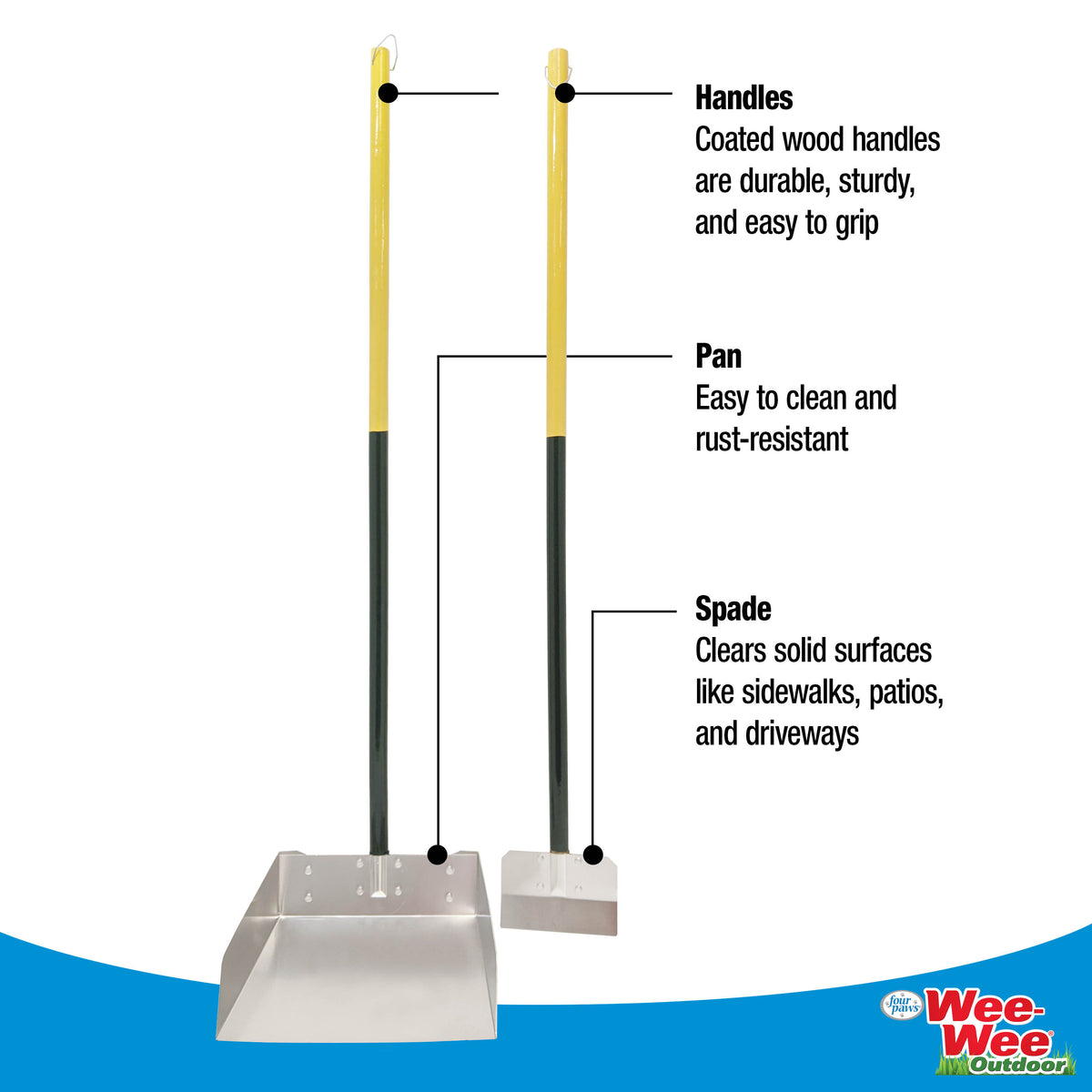 FOUR PAWS SCPR SPADE SET LG