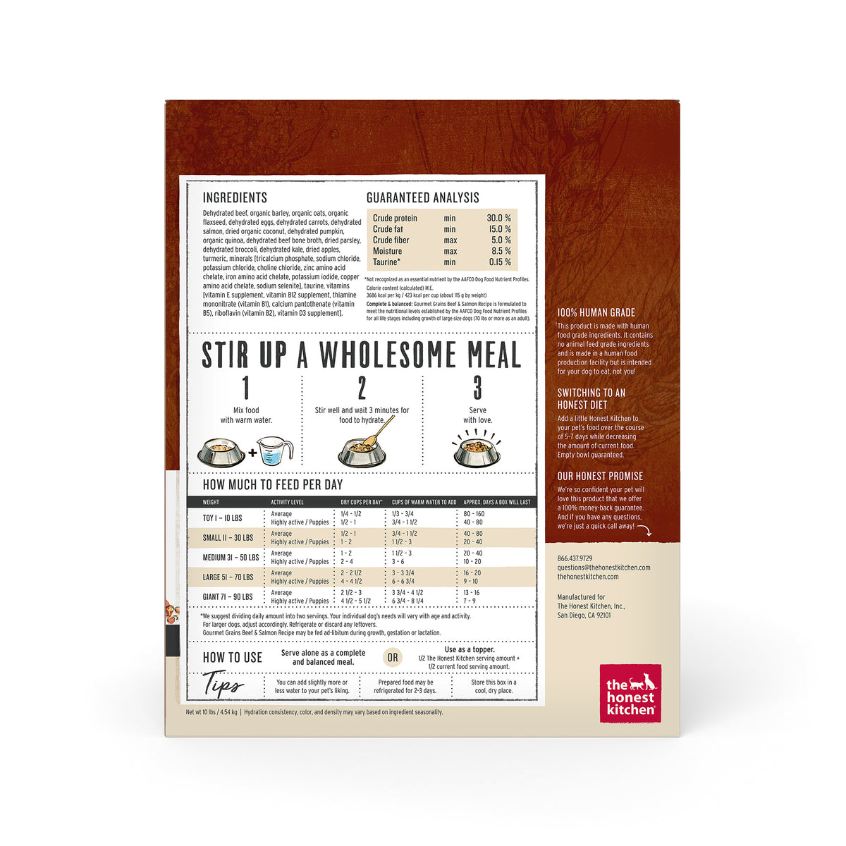 HK GOURMET GRN BF SMN 10# BOX