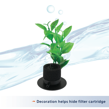 AQE FILTER BETTA W/NAT PLANT