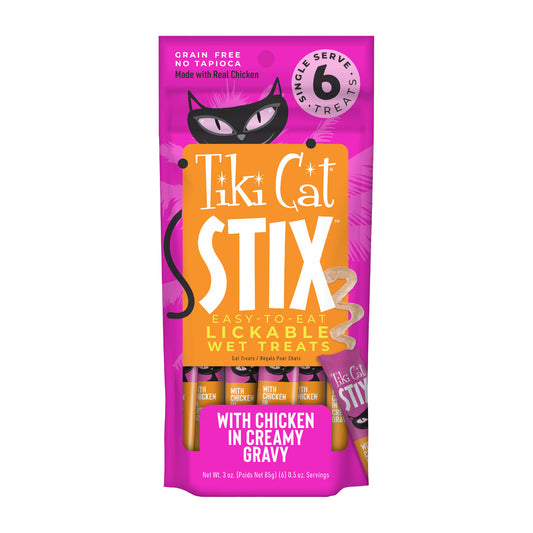 TIKI PETS CH MOUSSE STIX 3Z