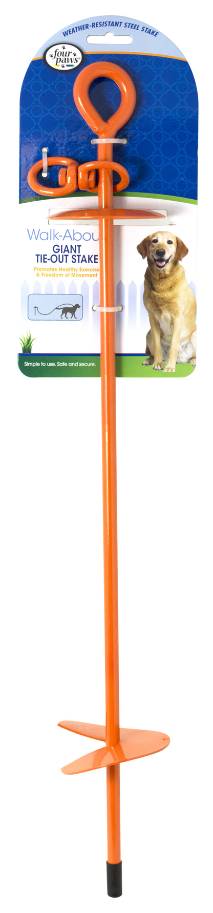 FOUR PAWS GIANT TIE OUT STAKE
