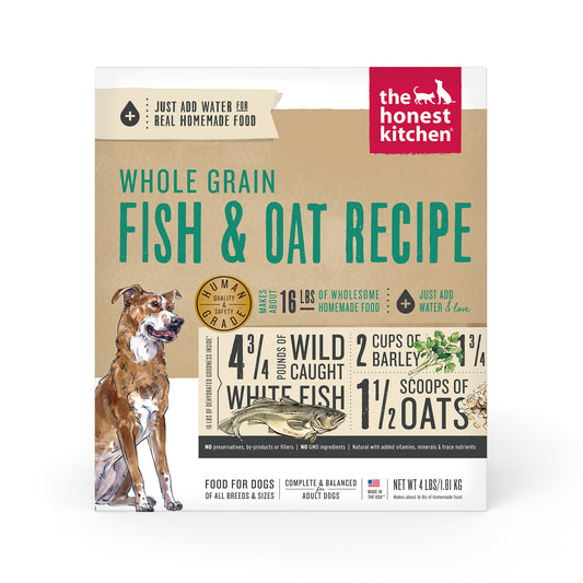 HK WHOLE GRAIN FISH OATS 4#
