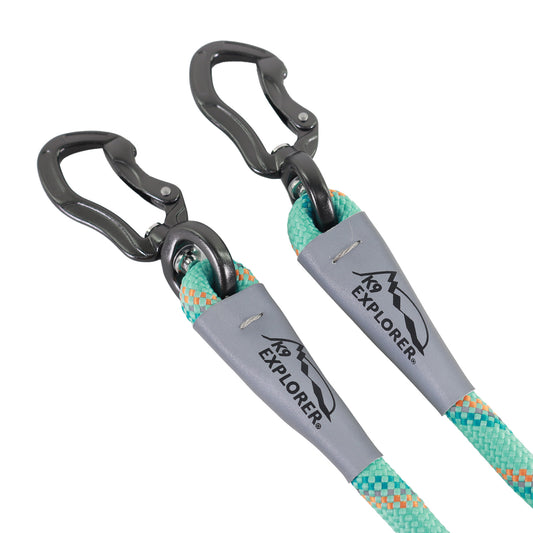 K9 TREK ROPE LEASH 8' OEVG
