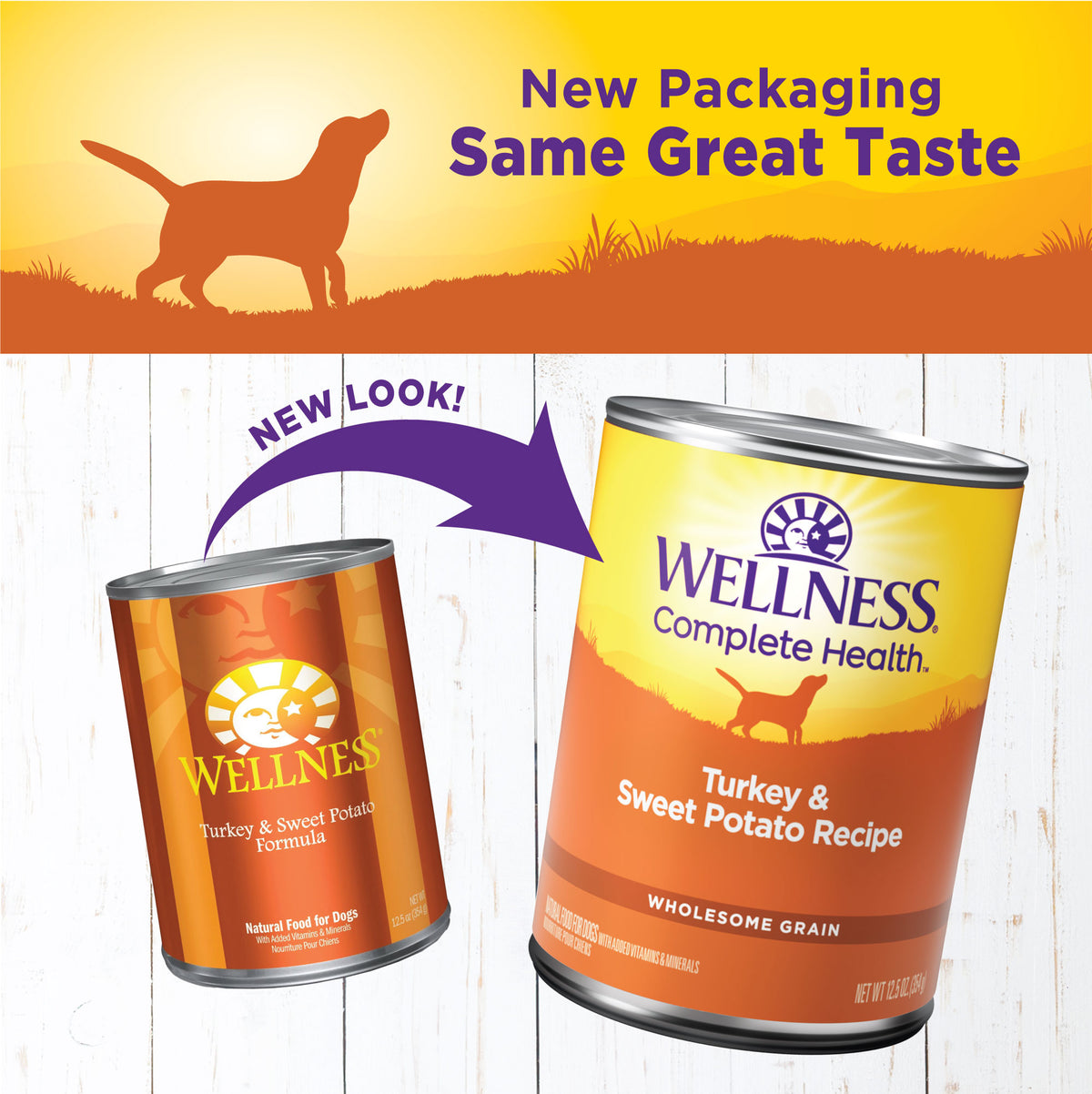 WELLNESS TURK & SWT POT 12.5oz