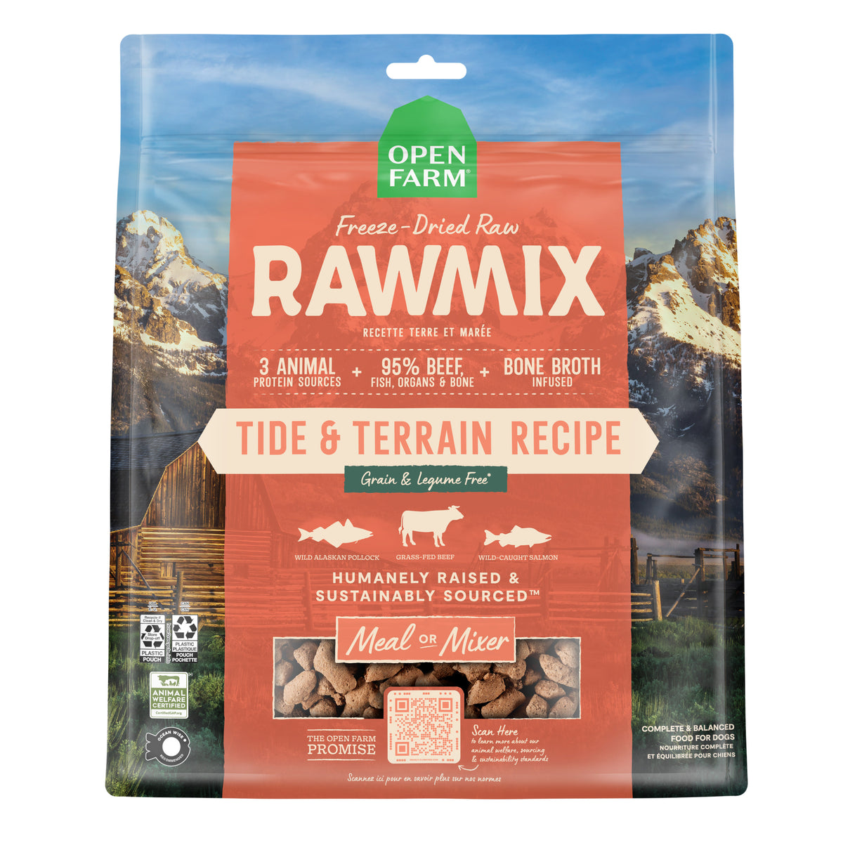 OPEN FARM RAWMIX MRSL TIDE