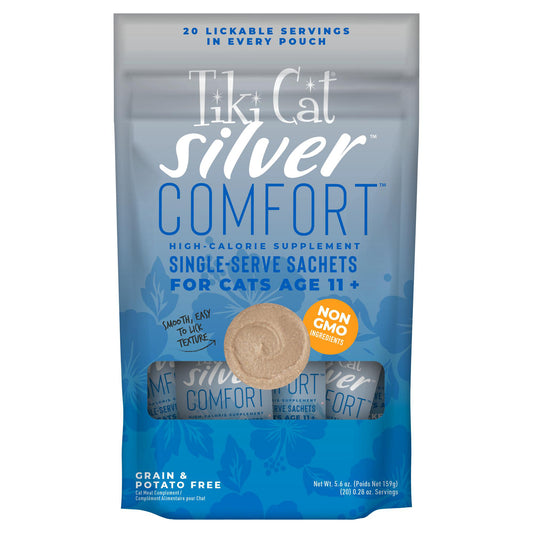 TIKI PET SILVER MOUSSE CH 5.6Z
