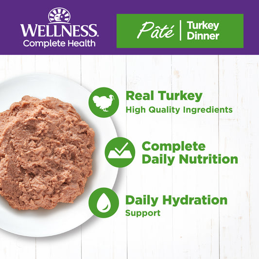 WELLNESS TURKEY 12.5 OZ CAT