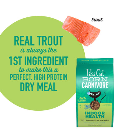TIKI CAT BORN INDOOR TROUT 3#