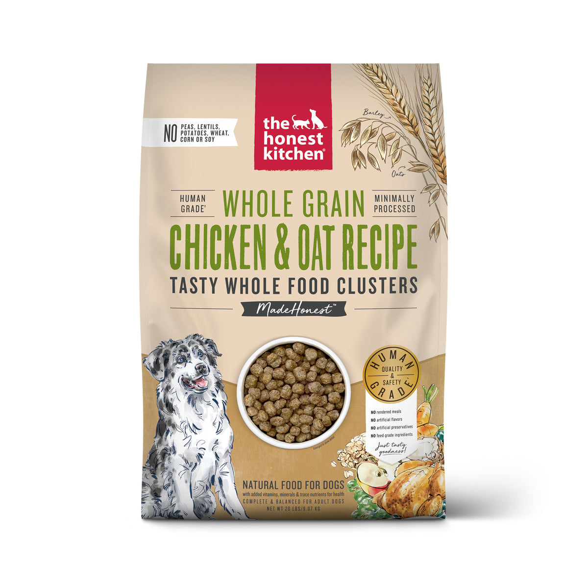 HONEST KITCHEN CLSTR WG CH 20#