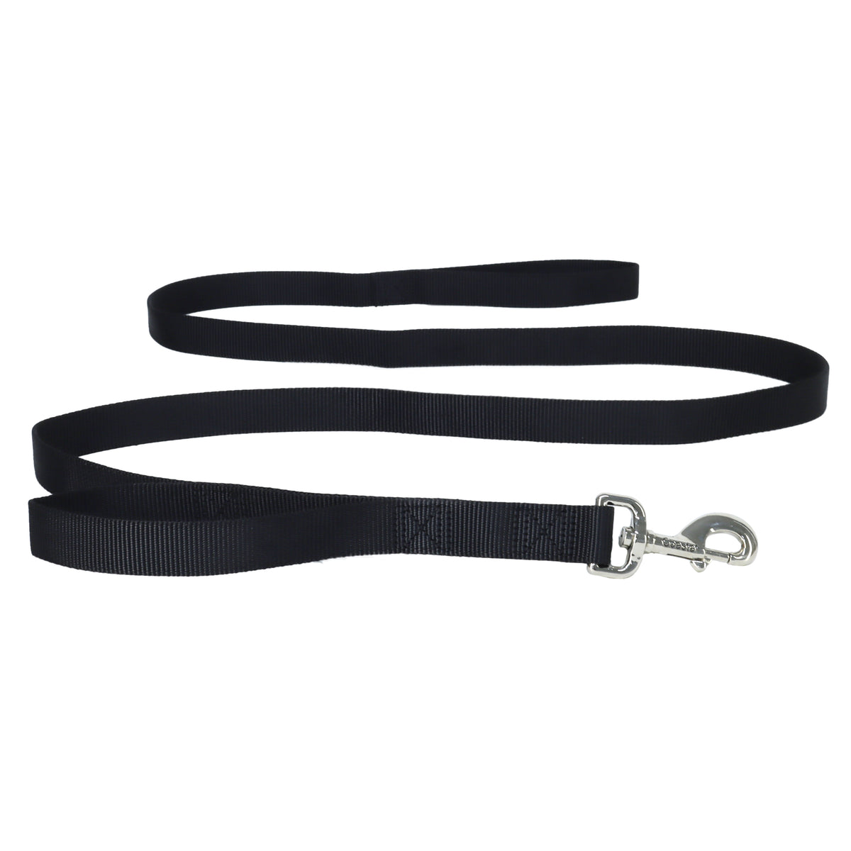 LOOPS2 1" LEASH BLK