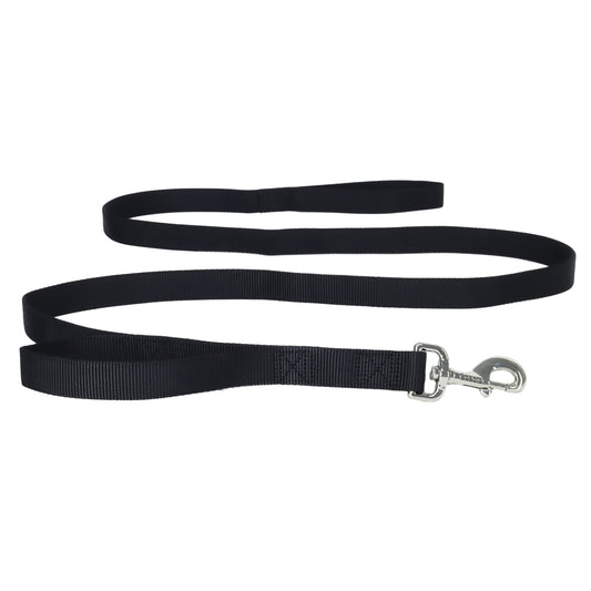LOOPS2 1" LEASH BLK