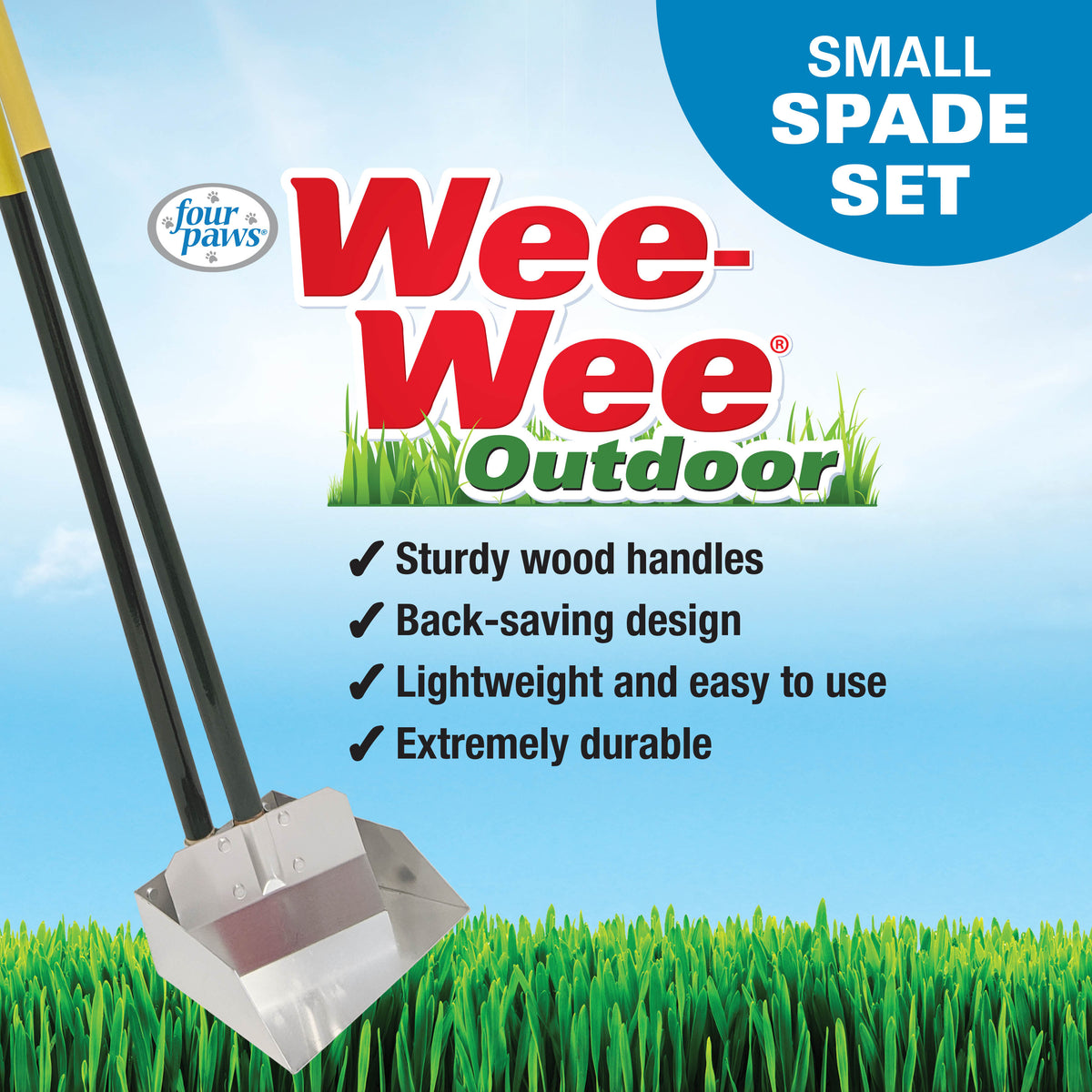 FOUR PAWS SPADE SET SMALL