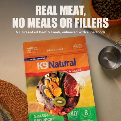 K9 NAT GF BAKED GRASS FED RED