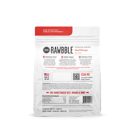 BIXBI CAT RAWBBLE FD BF 3.5Z