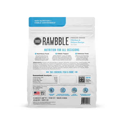 BIXBI CAT RAWBBLE FD CH/SLM