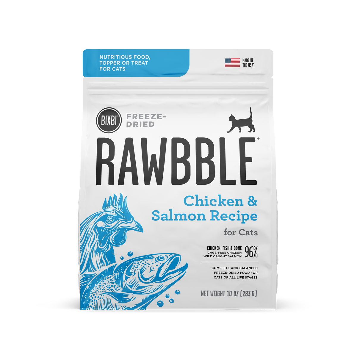BIXBI CAT RAWBBLE FD CH/SLM