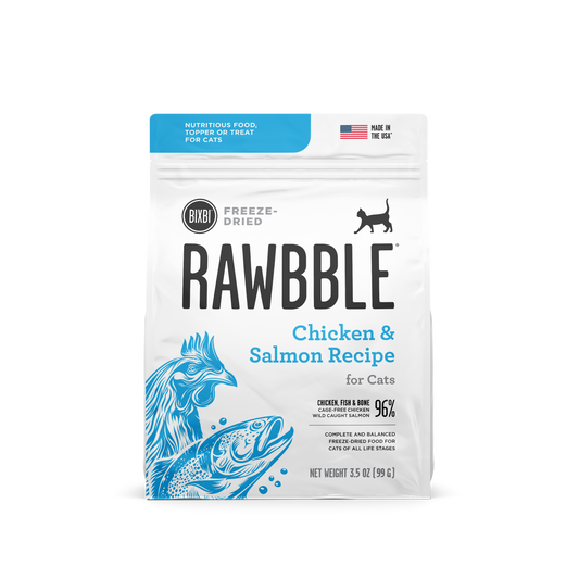 BIXBI CAT RAWBBLE FD CH/SLM