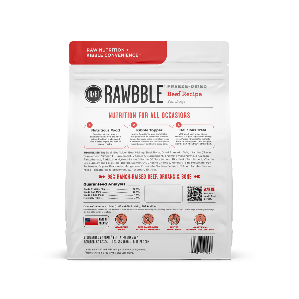 BIXBI FD RAWBBLE BF 12Z