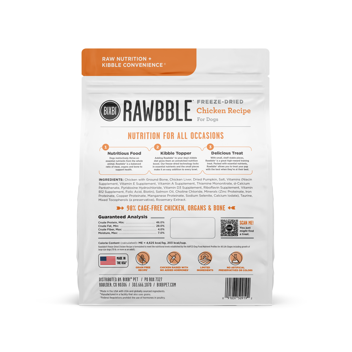 BIXBI FD RAWBBLE CH 12Z
