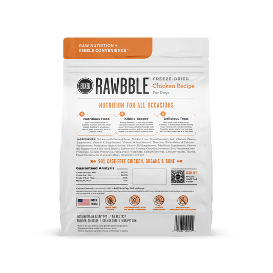 BIXBI FD RAWBBLE CH 12Z