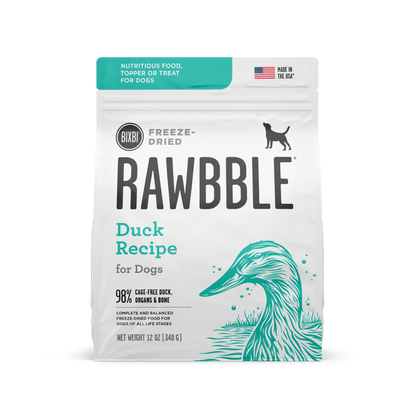 BIXBI FD RAWBBLE DUCK 12Z