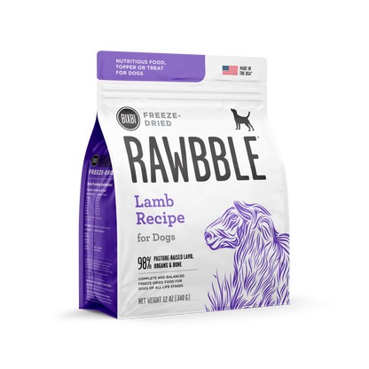 BIXBI FD RAWBBLE LAMB 12Z
