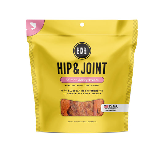 BIXBI H&J SLM JERKY TREAT 10Z