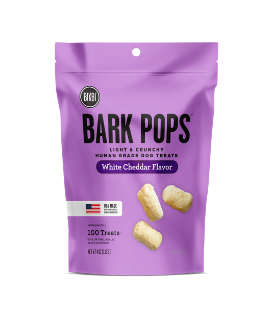 BIXBI BARK POP WHT CHD TRT 4Z