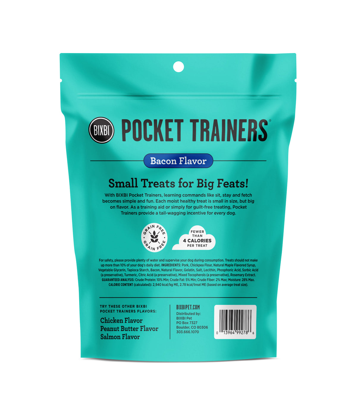 BIXBI POCKET TRAINER BACON 6Z