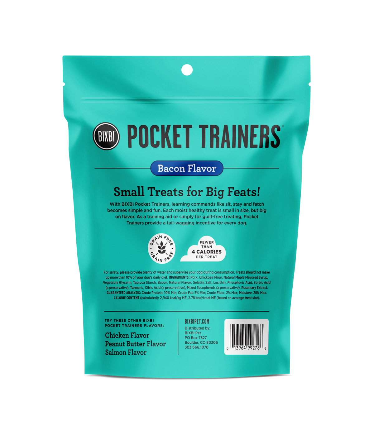 BIXBI POCKET TRAINER BACON 6Z