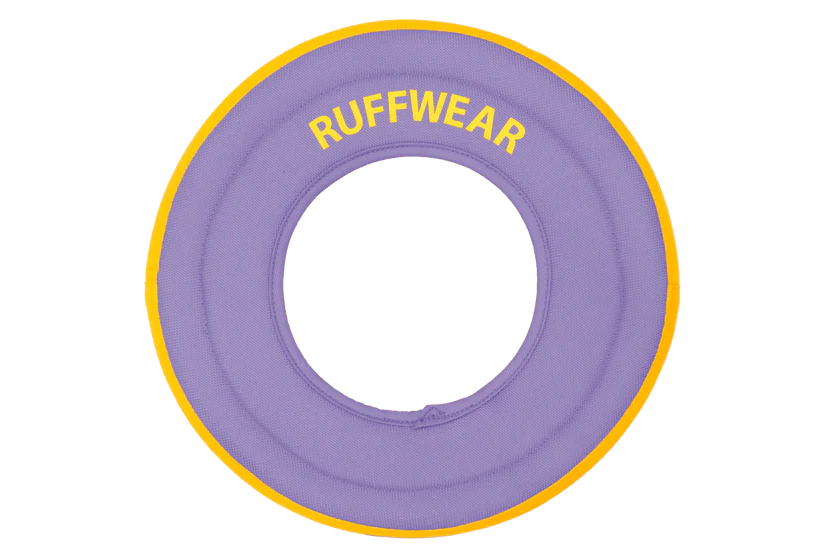 Ruffwear Hydro Plane™ Floating Throw Toy Soft Floating Flying Disc Large, Purple Orchid