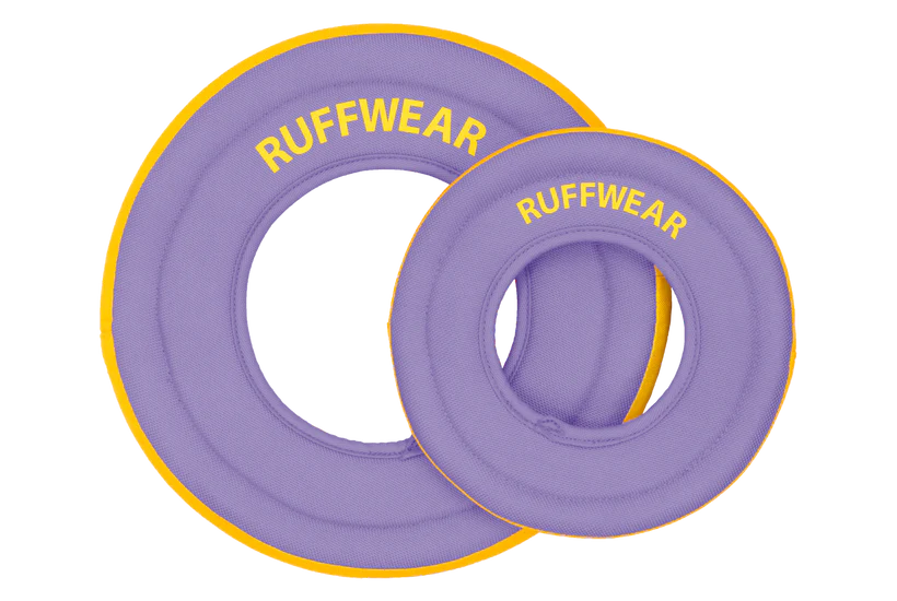 Ruffwear Hydro Plane™ Floating Throw Toy Soft Floating Flying Disc Large, Purple Orchid